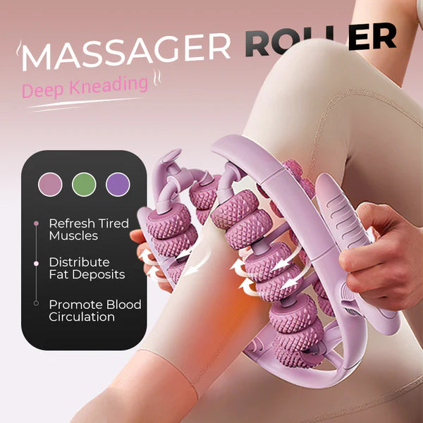 🔥 Leg Massager Roller - Ultimate Muscle Relief| Buy 1 Get 1 Free💆♀️✨