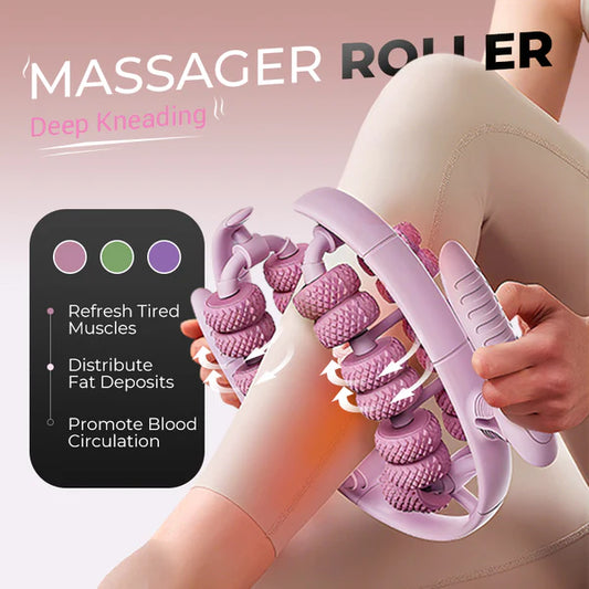 🔥 Leg Massager Roller - Ultimate Muscle Relief| Buy 1 Get 1 Free💆♀️✨