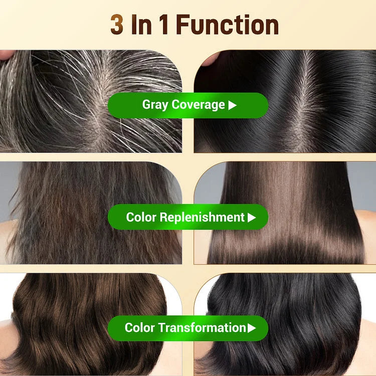 🔥Pure Natural Plant Extract💥Nurturing Herbal Hair Color ( Buy 1 Get 1 Free  )