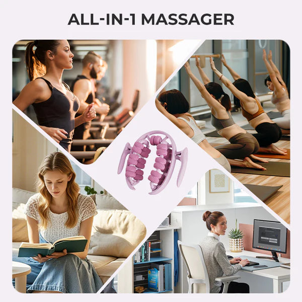 🔥 Leg Massager Roller - Ultimate Muscle Relief| Buy 1 Get 1 Free💆♀️✨