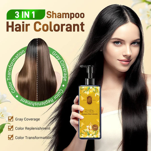 🔥Pure Natural Plant Extract💥Nurturing Herbal Hair Color ( Buy 1 Get 1 Free  )
