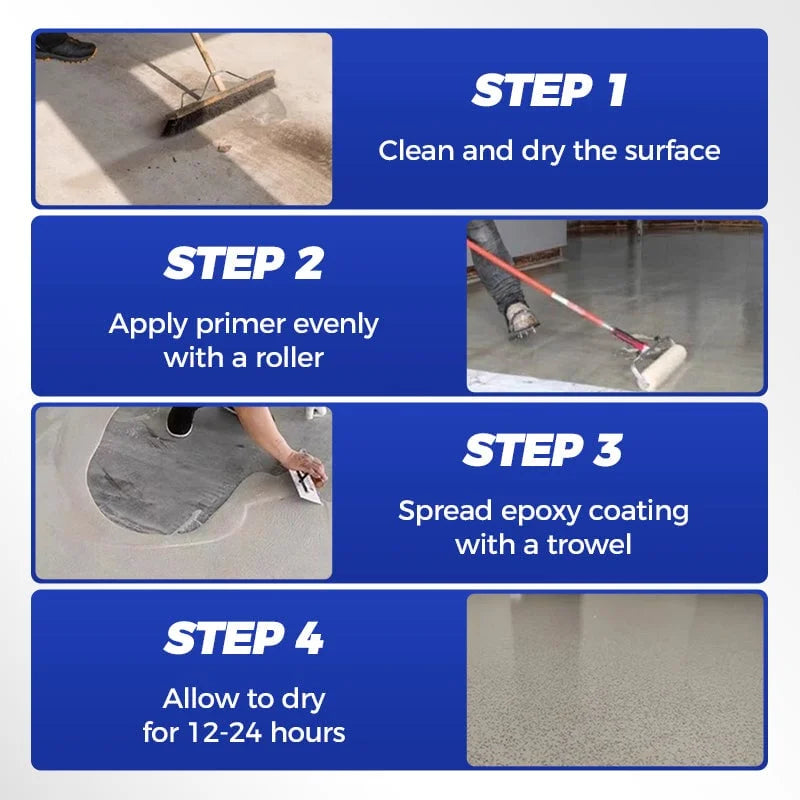 🔥Last Day 49% OFF🔥✨High-Gloss Marble Finish Epoxy Floor Coating