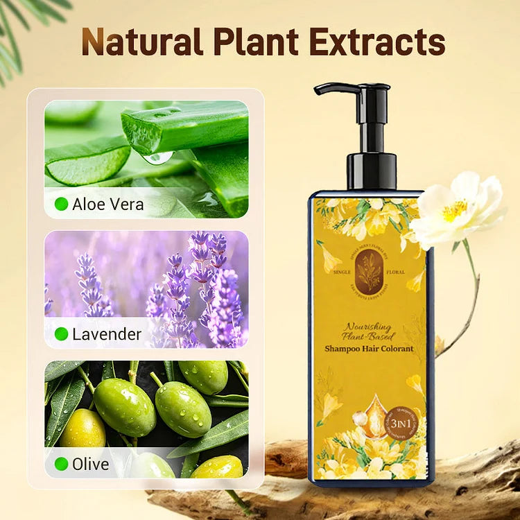 🔥Pure Natural Plant Extract💥Nurturing Herbal Hair Color ( Buy 1 Get 1 Free  )
