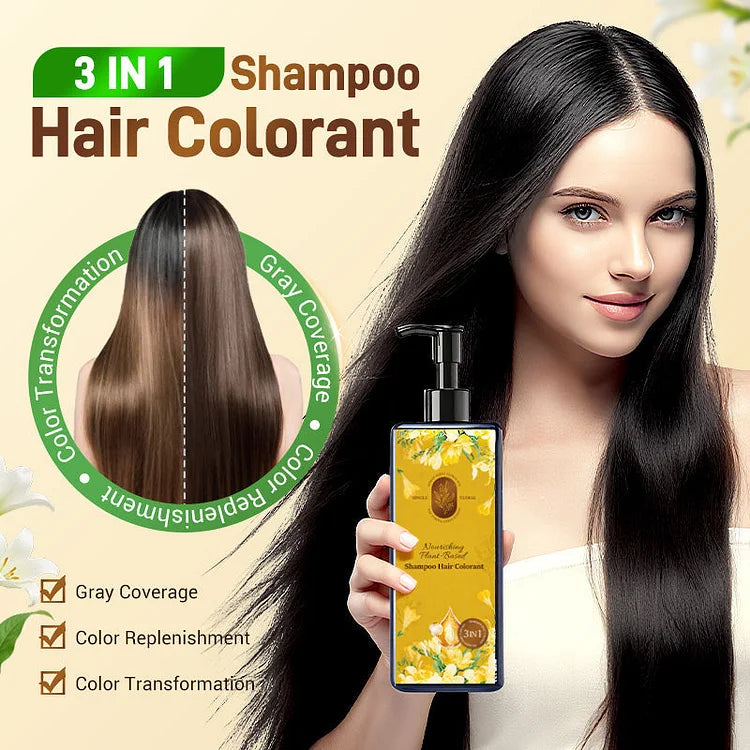 🔥Pure Natural Plant Extract💥Nurturing Herbal Hair Color ( Buy 1 Get 1 Free  )