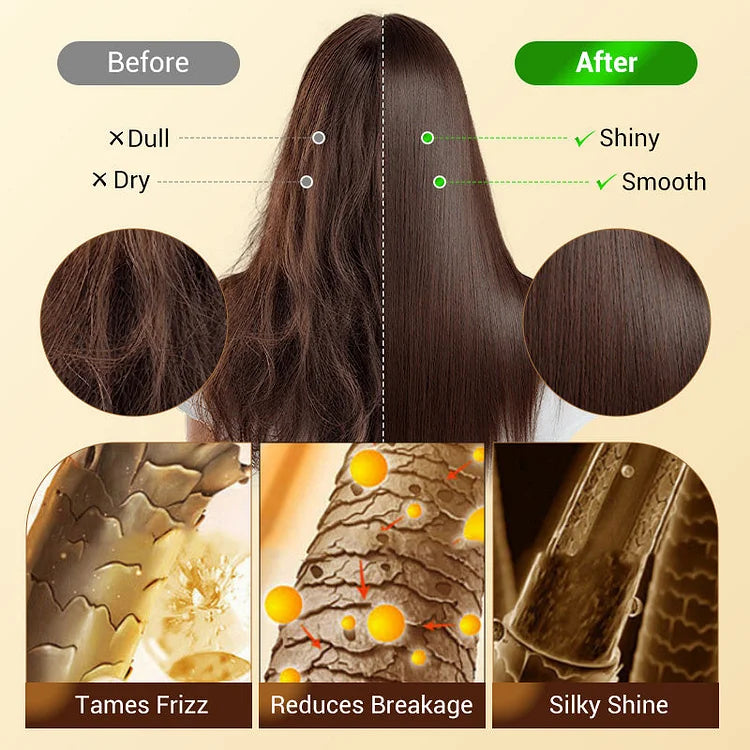 🔥Pure Natural Plant Extract💥Nurturing Herbal Hair Color ( Buy 1 Get 1 Free  )